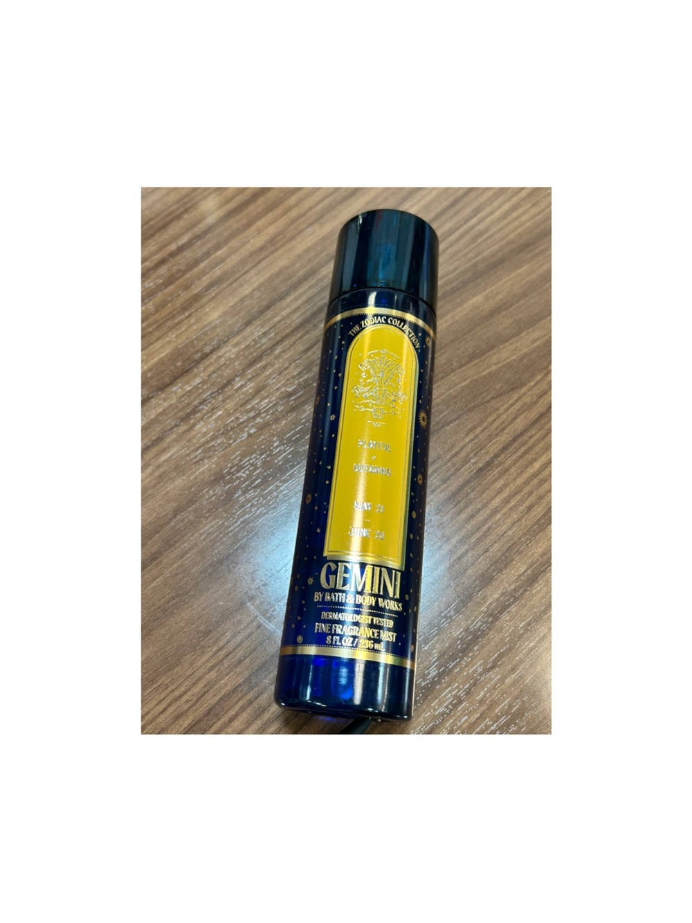 Bath & Body Works Gemini Fragrance Mist in Blue and Yellow